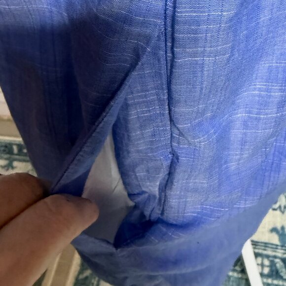 Lilly Pulitzer Essie Dress Size 10 Sleeveless, Ruffles, Blue Style 17183 EUC!!! - Picture 3 of 14